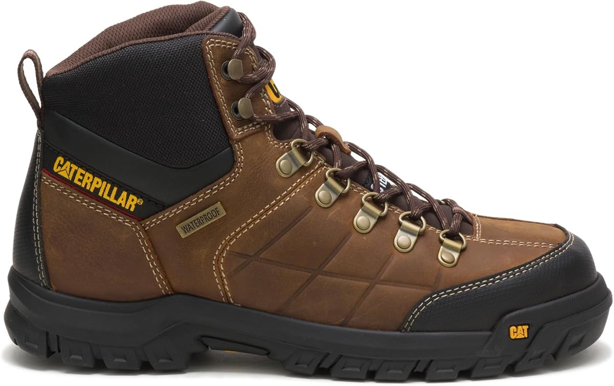 Cat Footwear Umbral impermeable con punta de acero para hombre