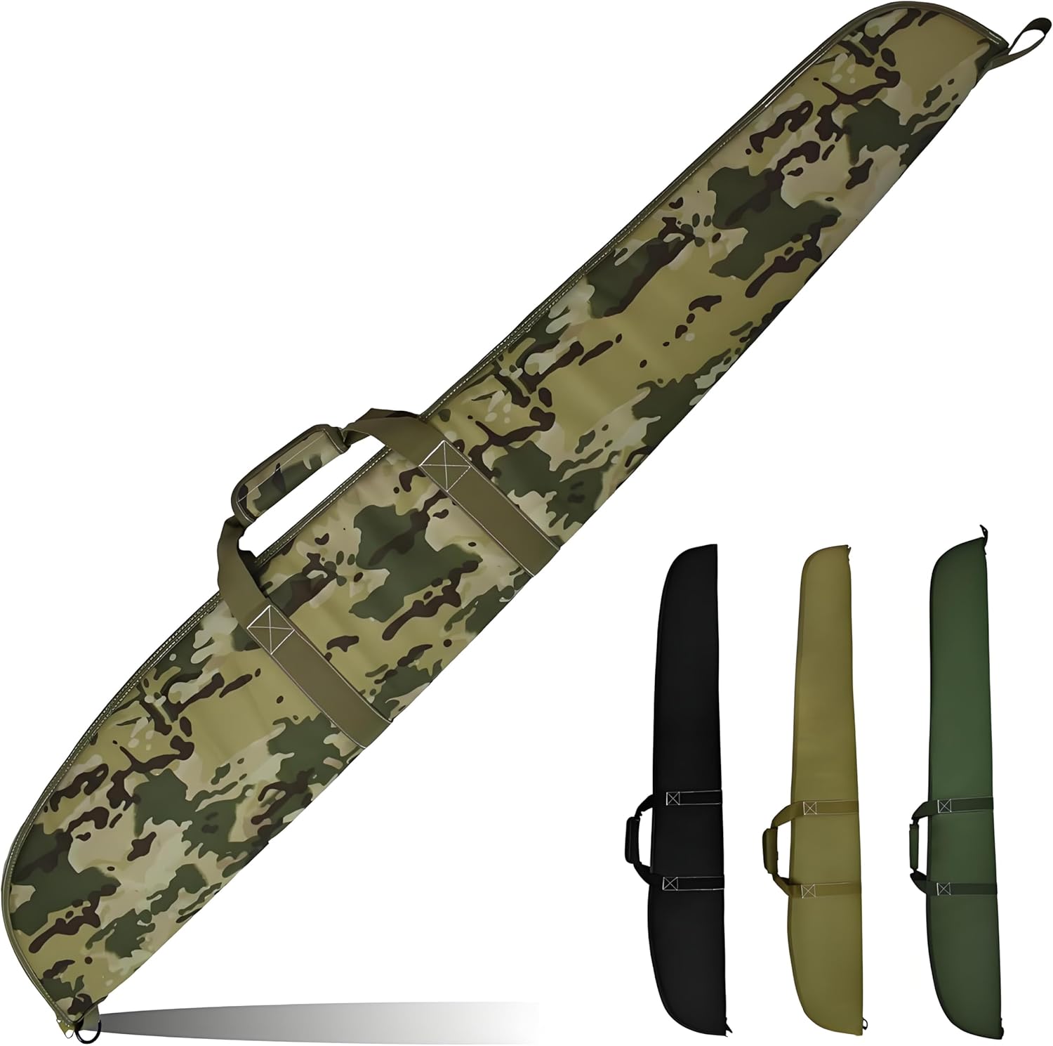 Soft Rifle Case Gun-Bag Shotgun case 52/54Inches Padded Rifle Carrying Case for Hunting and Shooting
