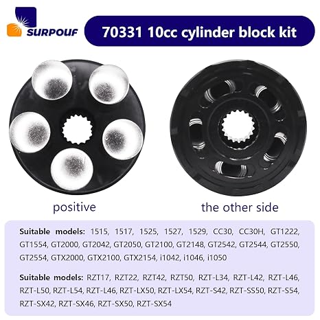 70331 10cc Block Kit 10A Series Pump Compatible with Hydro-Gear