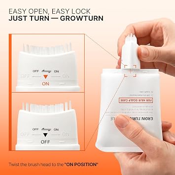 Hair Growth Essence - Hair Care | Rejuvenate and balance the microenvironment of the scalp - with comb head