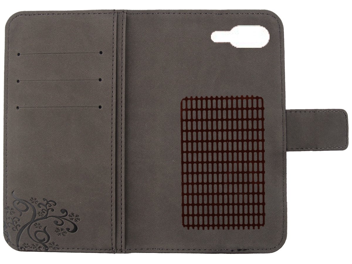 Gukas Design Vera Pelle Case per Maze Alpha 4G LTE 6