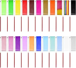 Ceqiny Tanzbänder Set, 2 Stücke Schwungband, 2 Gynastikband It Stab