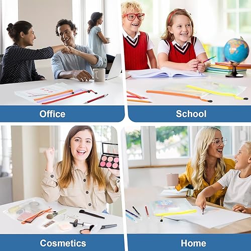 Miniatura 6 de 32 bolsas de malla con cremallera, bolsas de plástico con cremallera, bolsa de cremallera de 8 tamaños, bolsas de malla con cremallera, bolsas de 8