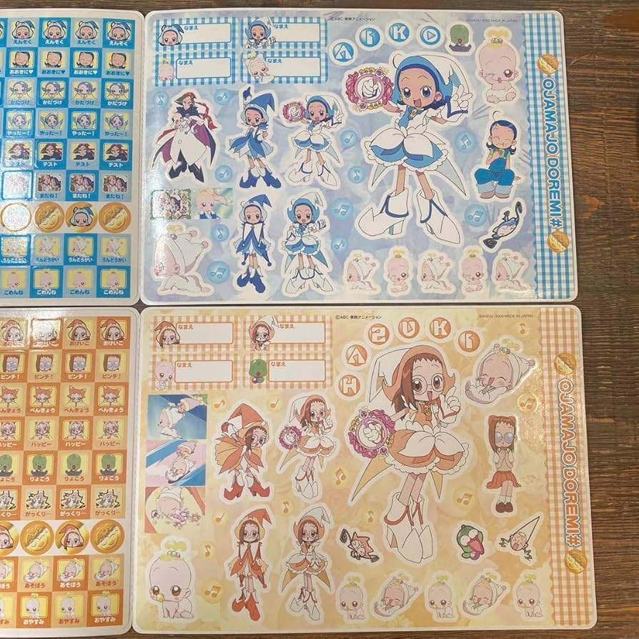 未開封】2点 おジャ魔女どれみ カードゲーム あそぼうよセット スターター 新品 未開封】2点 おジャ魔女どれみ カードゲーム あそぼうよセット