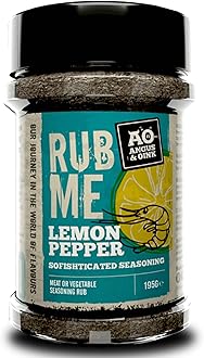 Angus & Oink | Lemon Pepper Seasoning | Sofishticated Citrus Flavour | Ideal for Seafood, Chicken & Pork | Fresh, Zesty & Herb-Infused | 235g