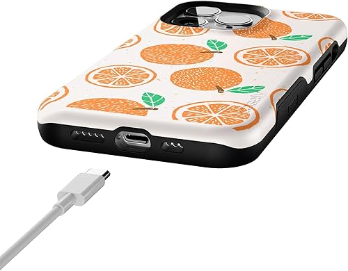 Vista 469 de Casely iPhone 13 Pro Case Compatible with MagSafe Blue Marble Case