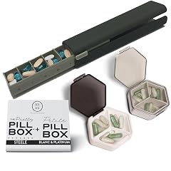 Mimi Medcessories Pill Organization Set - Stylish Daily Weekly Pill Management for Modern Living with Petite Pillbox 7