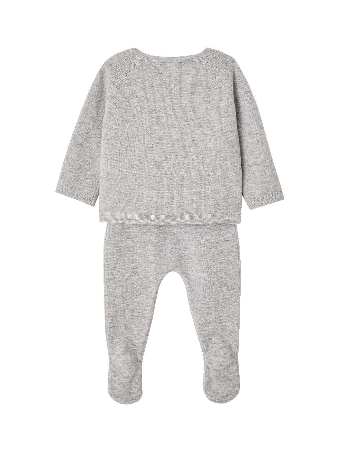 ENVIE DE FRAISE Baby-Set: Pullover & Hose, Merino und Kaschmir