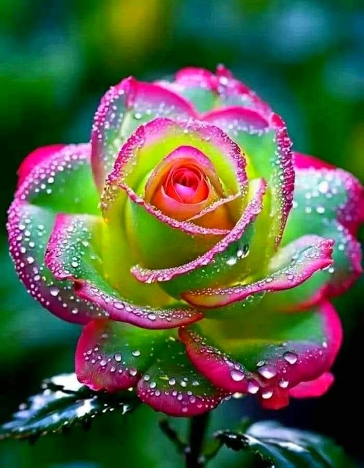Rare Rose Bulbs UK,Fragrant Flowers, Brilliant Rose Rhizome Bulk, Planting for Stunning Garden Displays-5 Rhizome-D