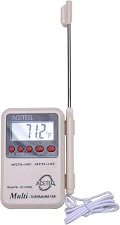 Glass Multi Stem Digital Thermometer with External Sensing