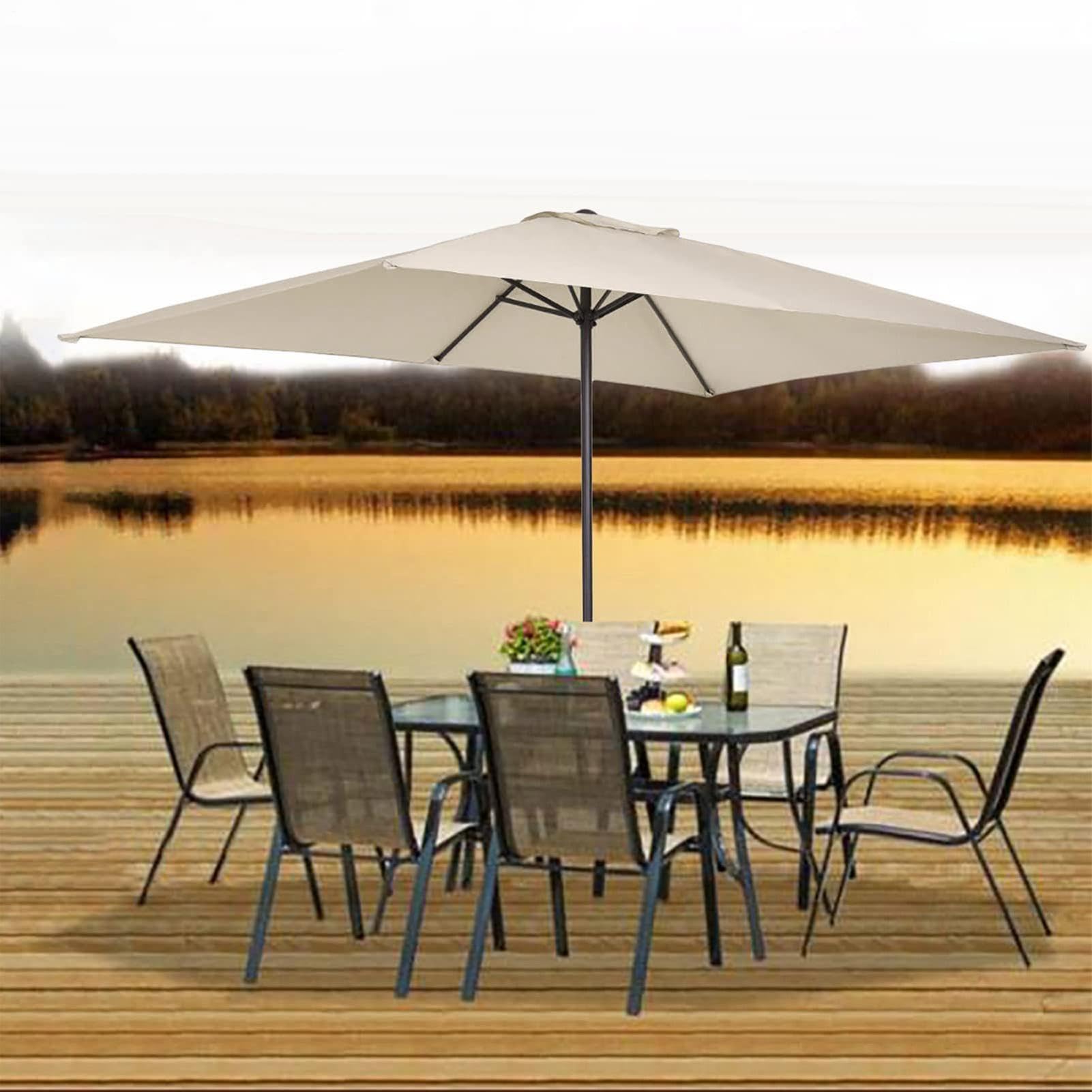 Wymienne Poszycie Do Parasola Prostokątny 200x300 cm UV-odporny