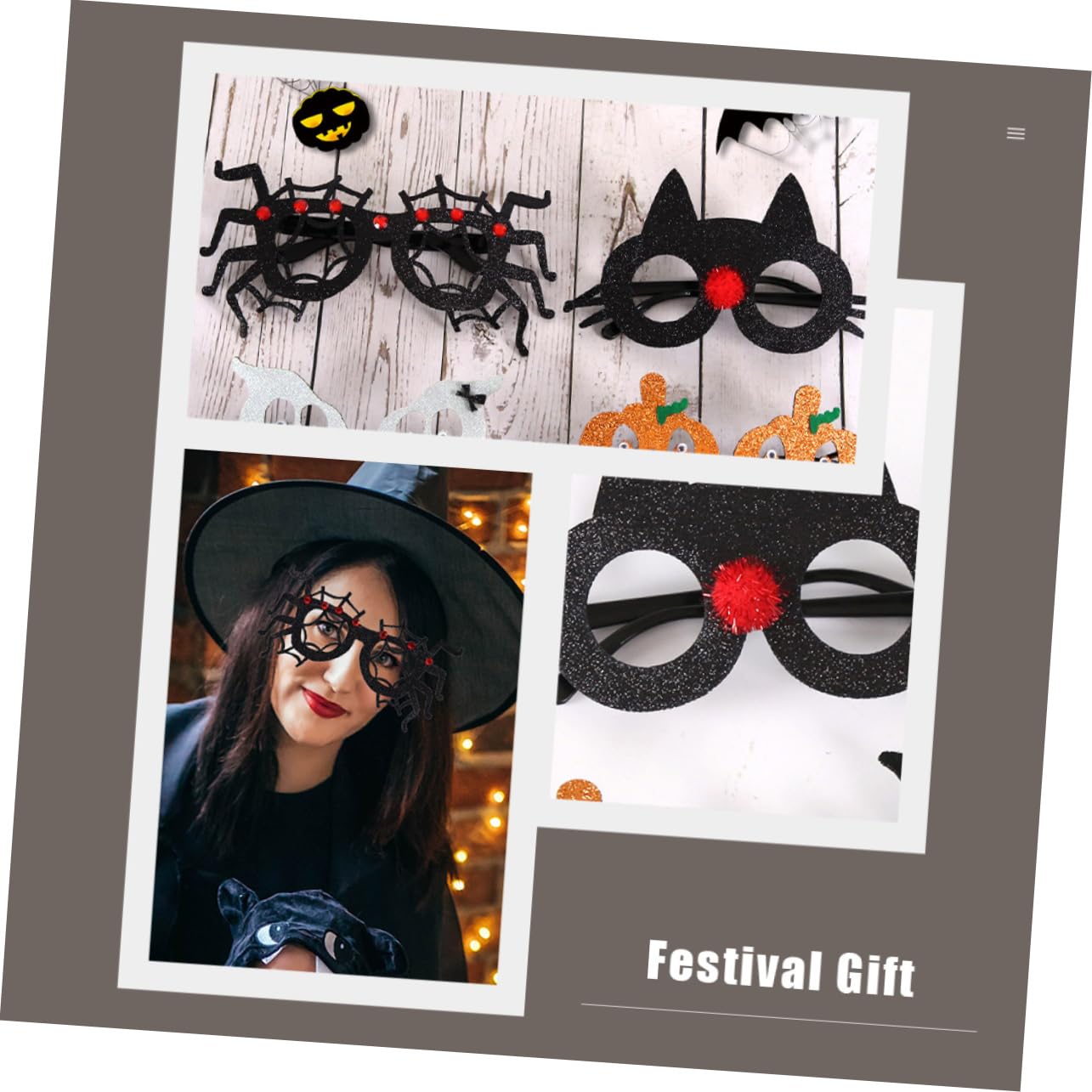 32 Piezas Gafas De Halloween Accesorios De Halloween Anteojos De La Novedad Anteojos De Fiesta Novedosos Copas De Fiesta Gafas De Globo Ocular Cristaleria Cosplay El Plastico