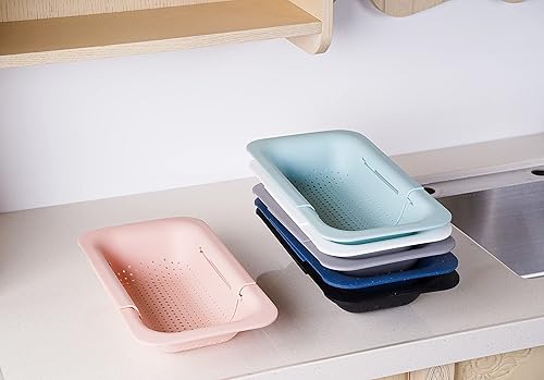 Miniatura 5 de Colador de fregadero extensible (rosa)