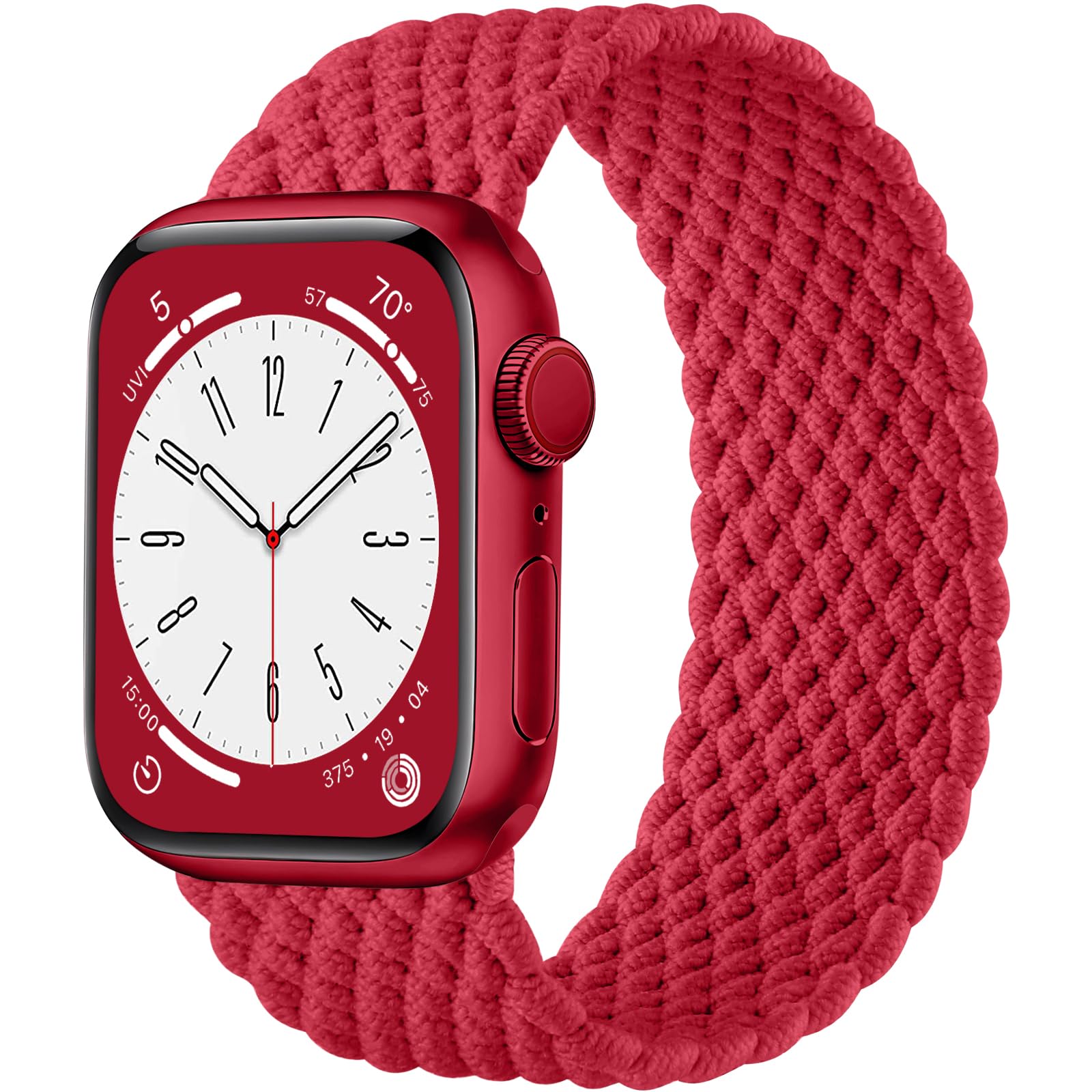Zedoli Braided Solo Loop Bands Compatible with Apple Watch Band 38mm 40mm 41mm 42mm 44mm 45mm 46mm 49mm Women Men, Stretchy Nylon Sport Elastic Strap for iWatch Series 11 10 9 8 7 6 5 4 3 2 1 SE Ultra — view 11