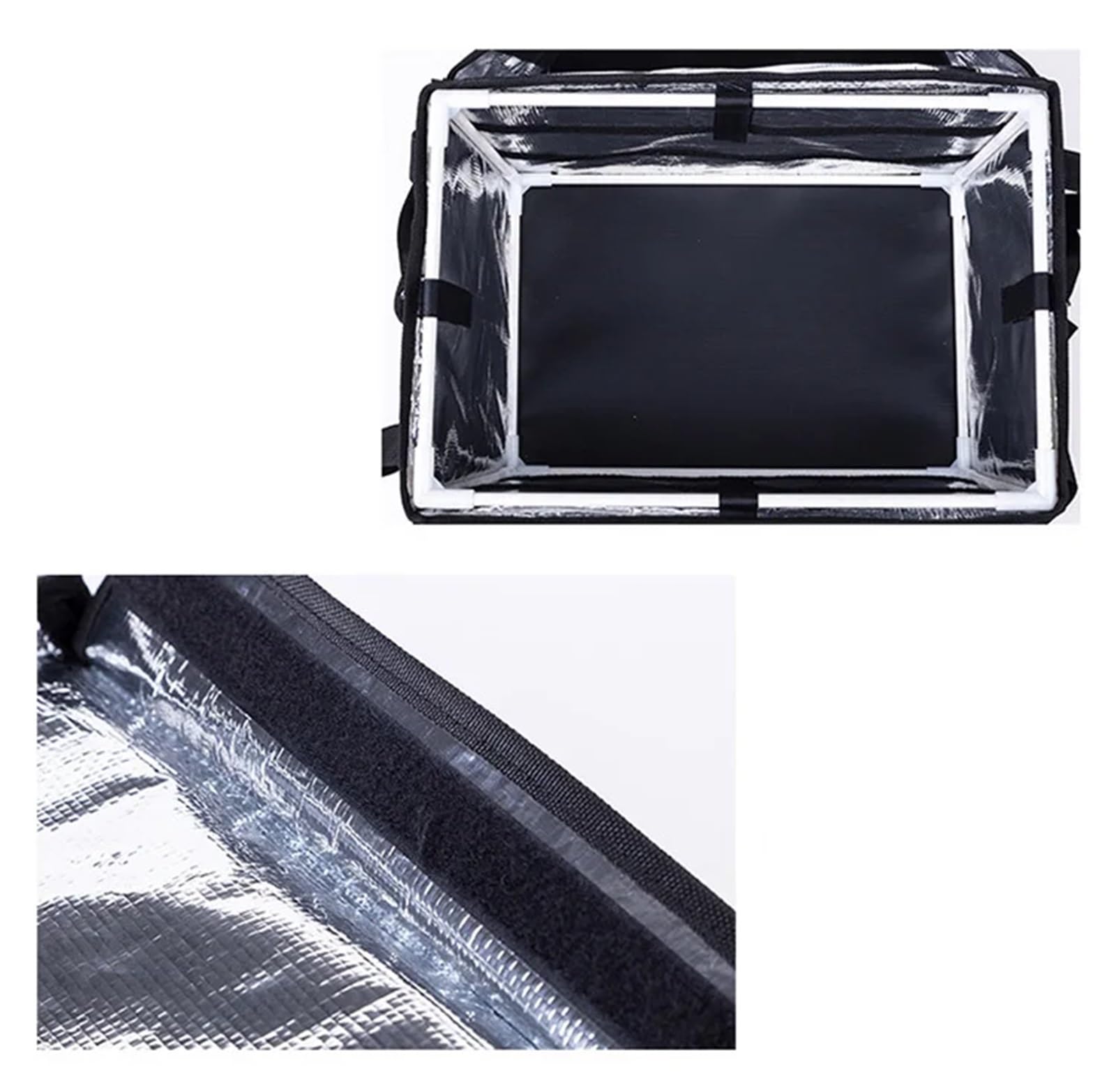 Bolsa Termica Bolsa térmica extragrande de 32 l for el coche, bolsa de hielo, bolsa térmica aislante for el almuerzo, bolsa de picnic for entrega de pizzas y alimentos frescos