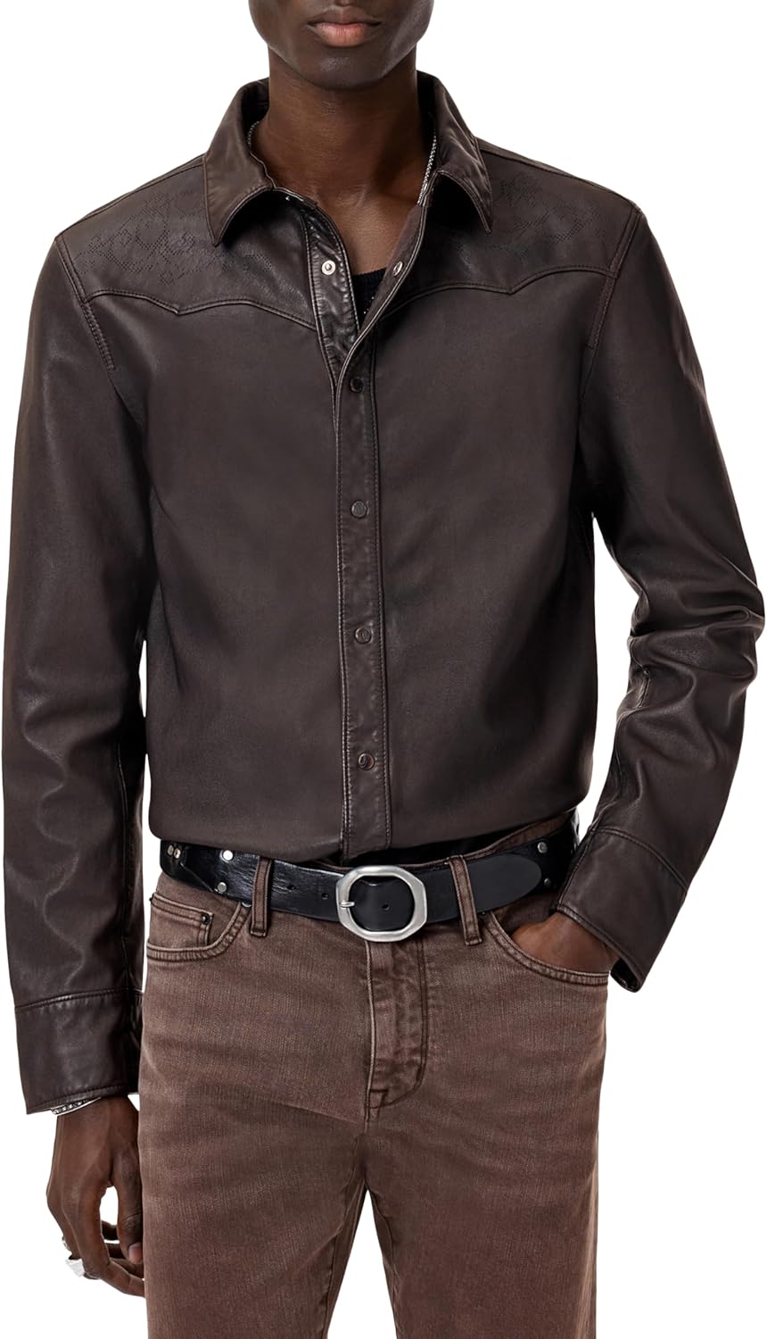 John Varvatos Men's Samuel Shirt Jacket