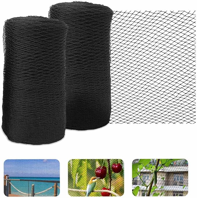 Oungy Teichnetz 4.5x10m - Feinmaschiges Vogelschutznetz Mit Erdankern