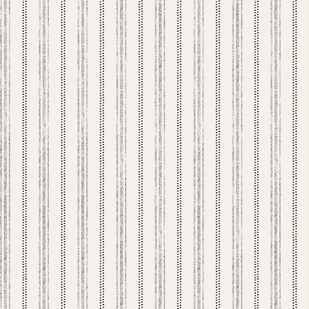 Tempaper Grey Nautical Stripe Removable Peel and Stick Wallpaper, 20.5 in X 16.5 ft, Made in The USA