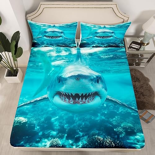 Miniatura 130 de Erosebridal Juego de sábanas para videojuegos, tamaño individual, color morado, sábana bajera ajustable para niños y niñas, moderno juego de sábanas