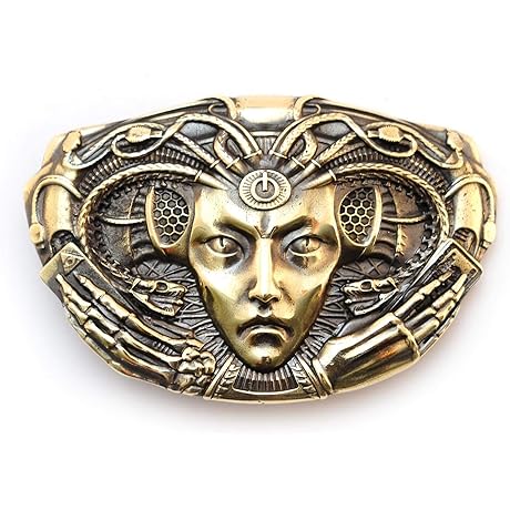Medusa Gorgon Snake Belt Buckle: A Legendary Accessory