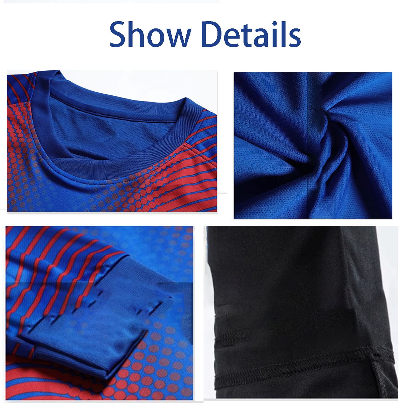 Tute da Magliette da Portiere da Calcio per Adulti, Kit di Abbigliamento Sportivo da Allenamento per Studenti, Maglia da Portiere da Uomo all'aperto