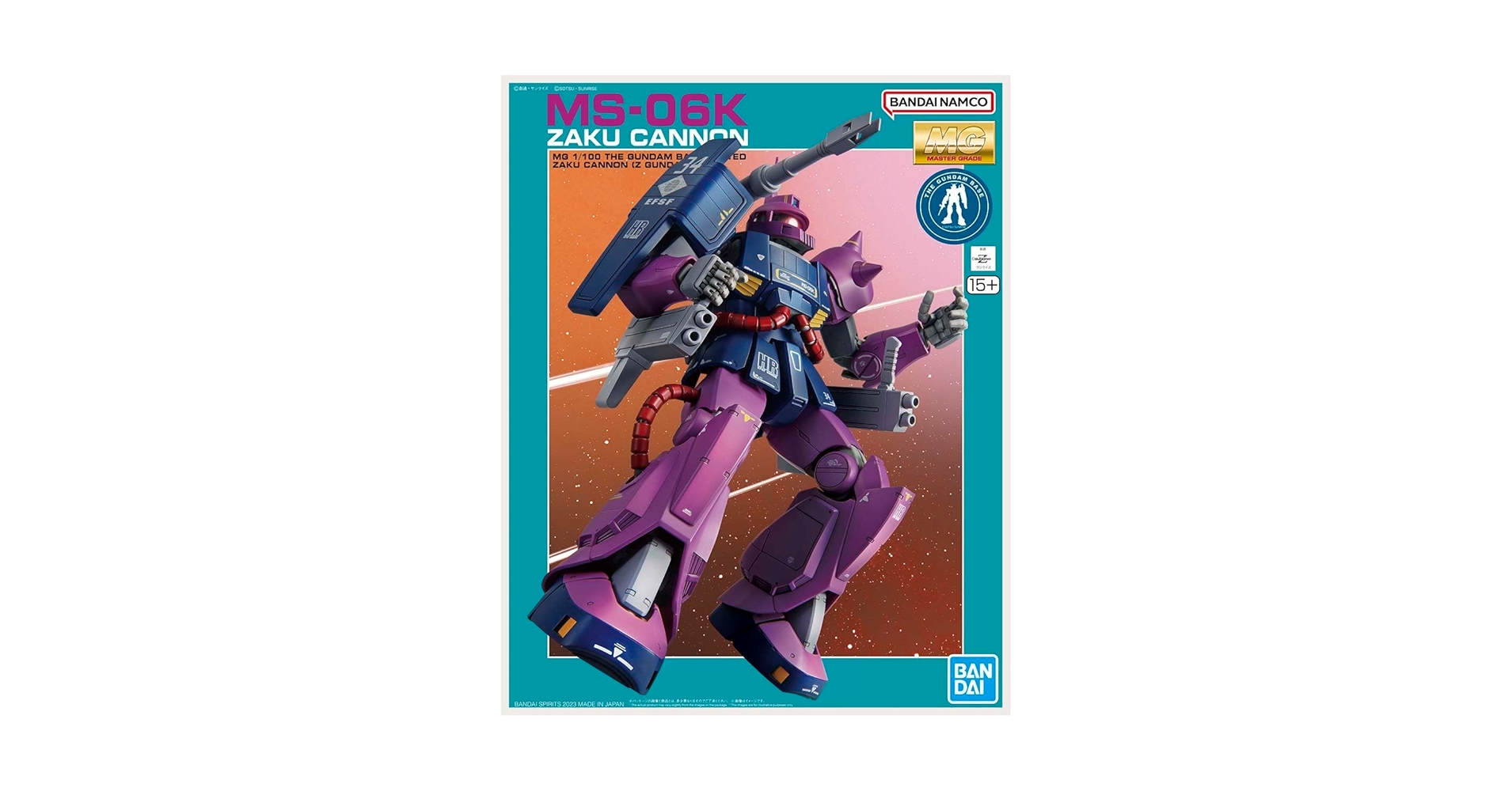 Amazon.com: Bandai Spirits MG 1/100 Gundam Base Limited Zaku