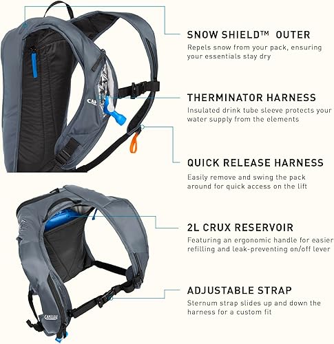 Miniatura 7 de CamelBak Zoid Hydration Pack 70oz, vaporllamaremolacha