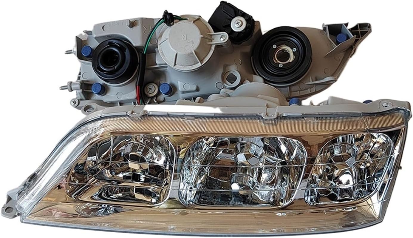 A Pair Car Headlight Crystsal Lens Total Compatible with Toyota Mark II GX100 GX105 JZX100 JZX101 JZX105 1996 to 2000 1JZGE 2JZGE 1GFE