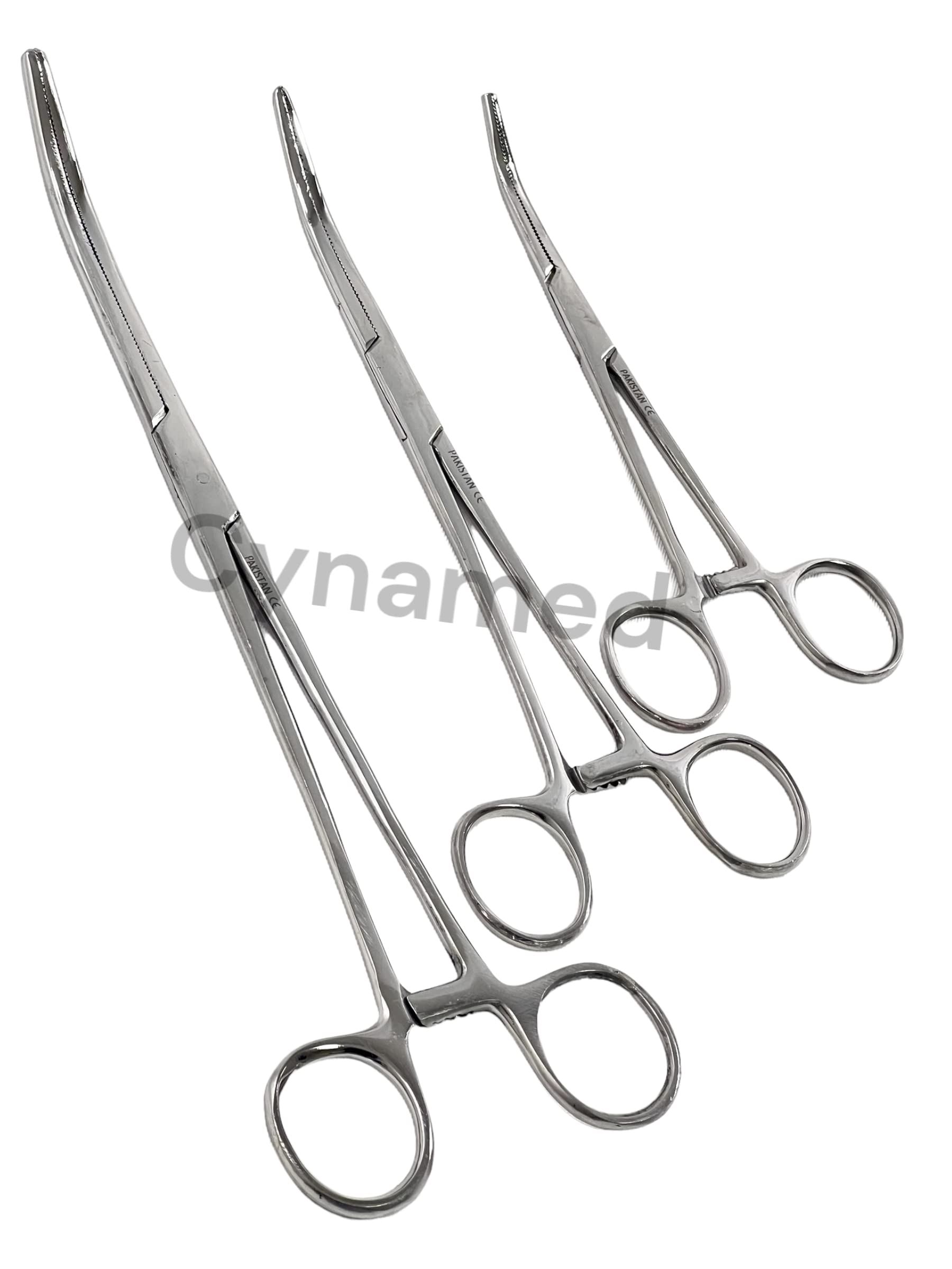 Cynamed Hemostat Set - 3 Piece Surgical Forceps -2