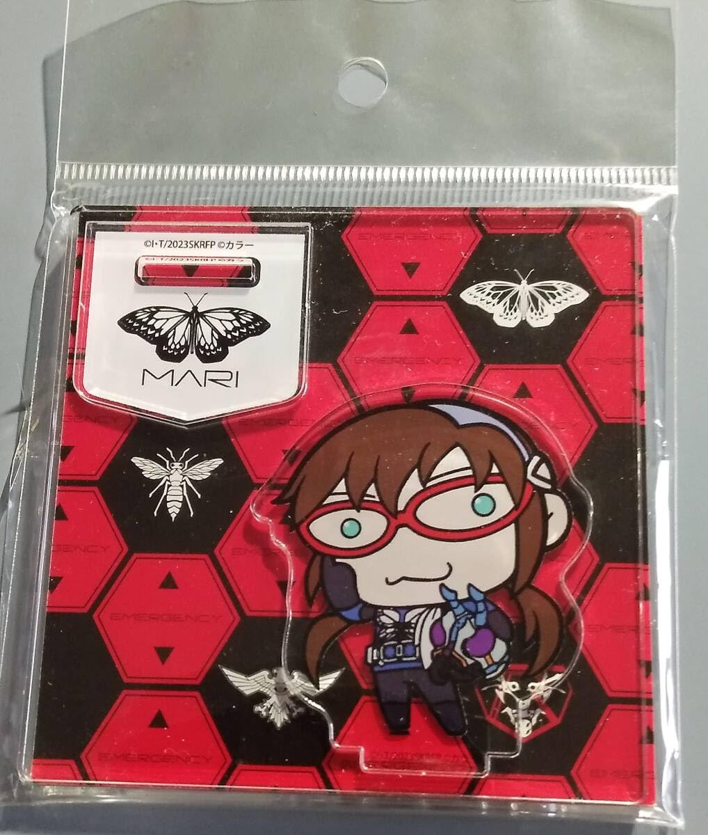 5)エヴァアクリルスタンド真希波・マリ・イラストリアス