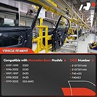 Vista 3 de A-Premium Elevalunas eléctrico sin motor compatible con Mercedes-Benz E300 1997-1999 E320 1996-2003 E420 1997 E430 1998-2002 E55 AMG 1999-2002, lado