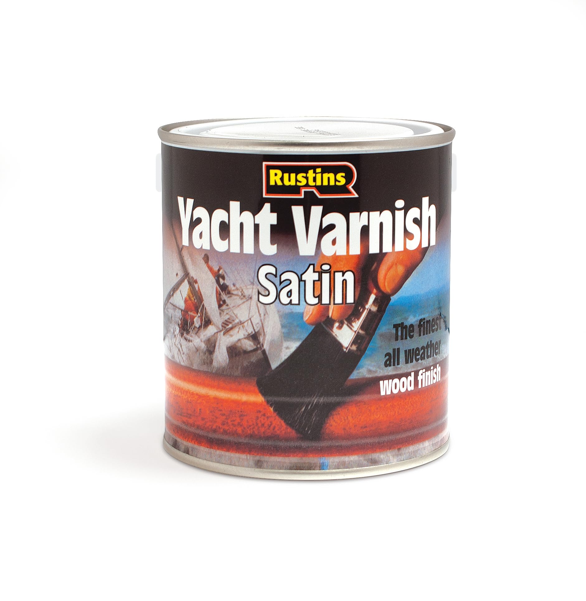 Rustins Yacht Varnish Satin Clear 2.5L from B&Q