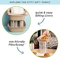 Vista 11 de Kitty Sift Caja de Arena Desechable para Gatos Jumbo, 6 Unidades, Duradera y Portátil para Viajes y Hogar, Caja de Arena Desechable Ecológica que