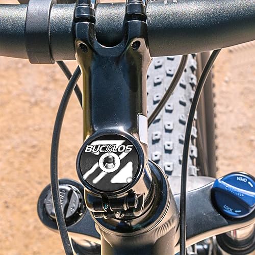 Miniatura 9 de BUCKLOS Horquilla manual de suspensión de aire MTB QR de 29 pulgadas y tuerca de estrella de tapa superior