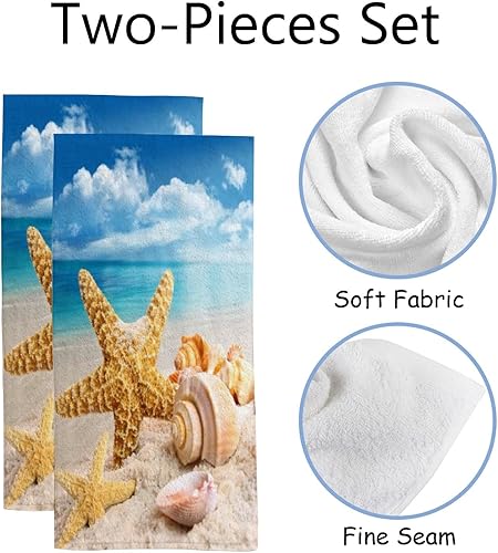 Vista 57 de Juego de 2 toallas de mano de baño, toallas de mano de girasol, toalla de cara floral amarilla, toallas decorativas suaves y absorbentes para baño