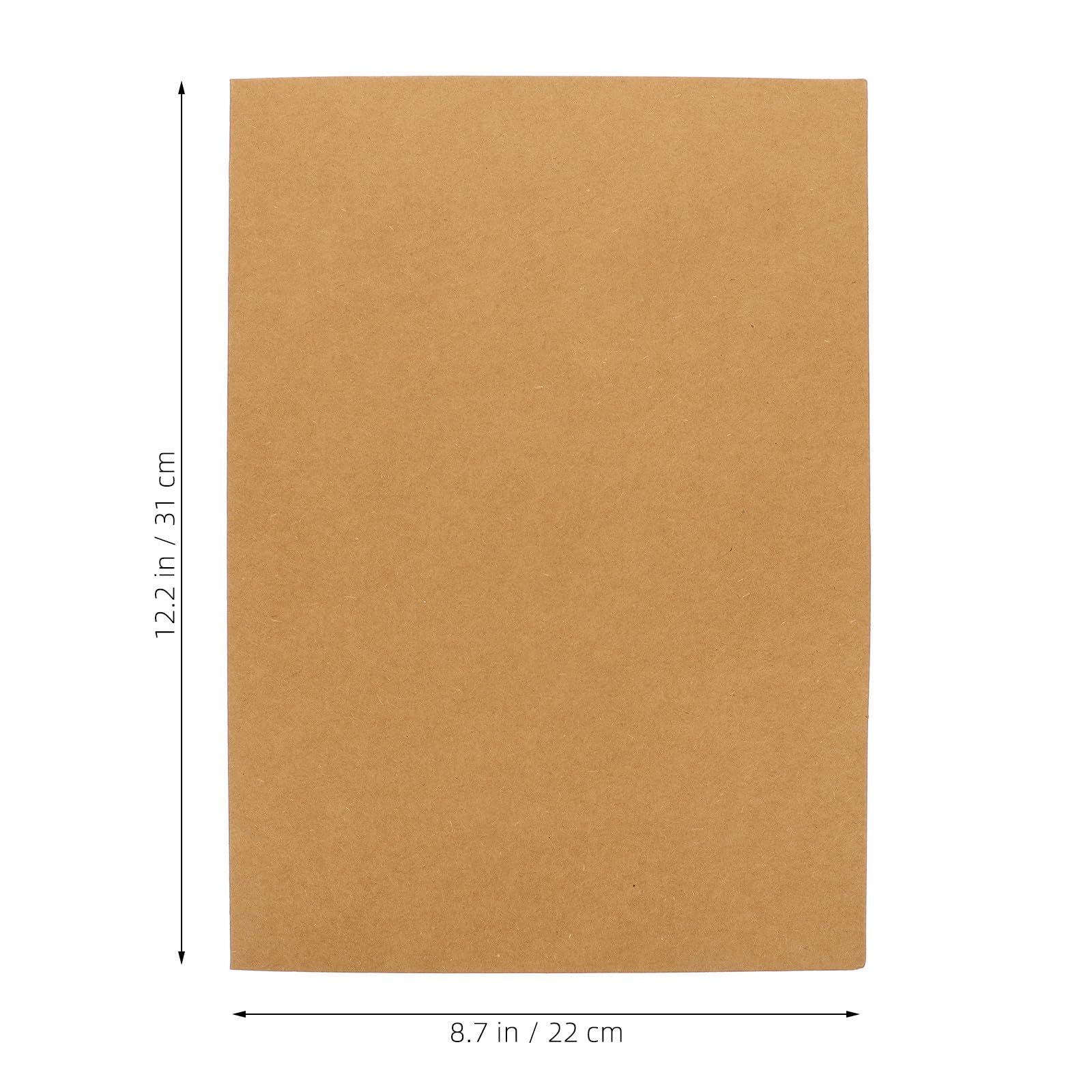 Housoutil Cartelline Porta Documenti in Carta Kraft A4 20 Pezzi, Cartelline per Presentazioni Scrivibili, Organizzano Documenti per Ufficio e Proposte