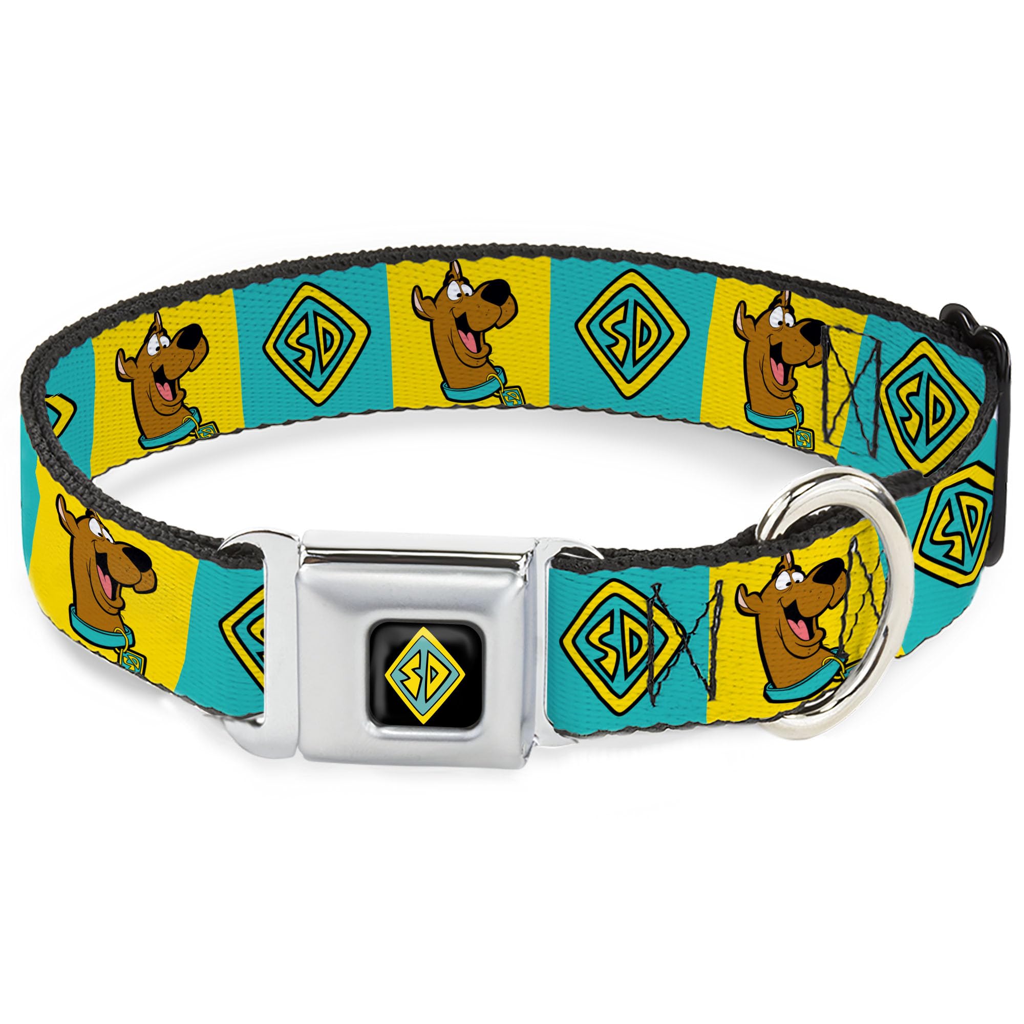 Collier Scooby Doo en nylon premium avec boucle métallique