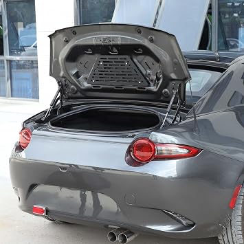 Rear Trunk Cargo Rack Compatible with Mazda MX-5 NC NF RF 2016-2025 Interior Back Door Molle Panel Organizer Storage Holder Expansion Accessories