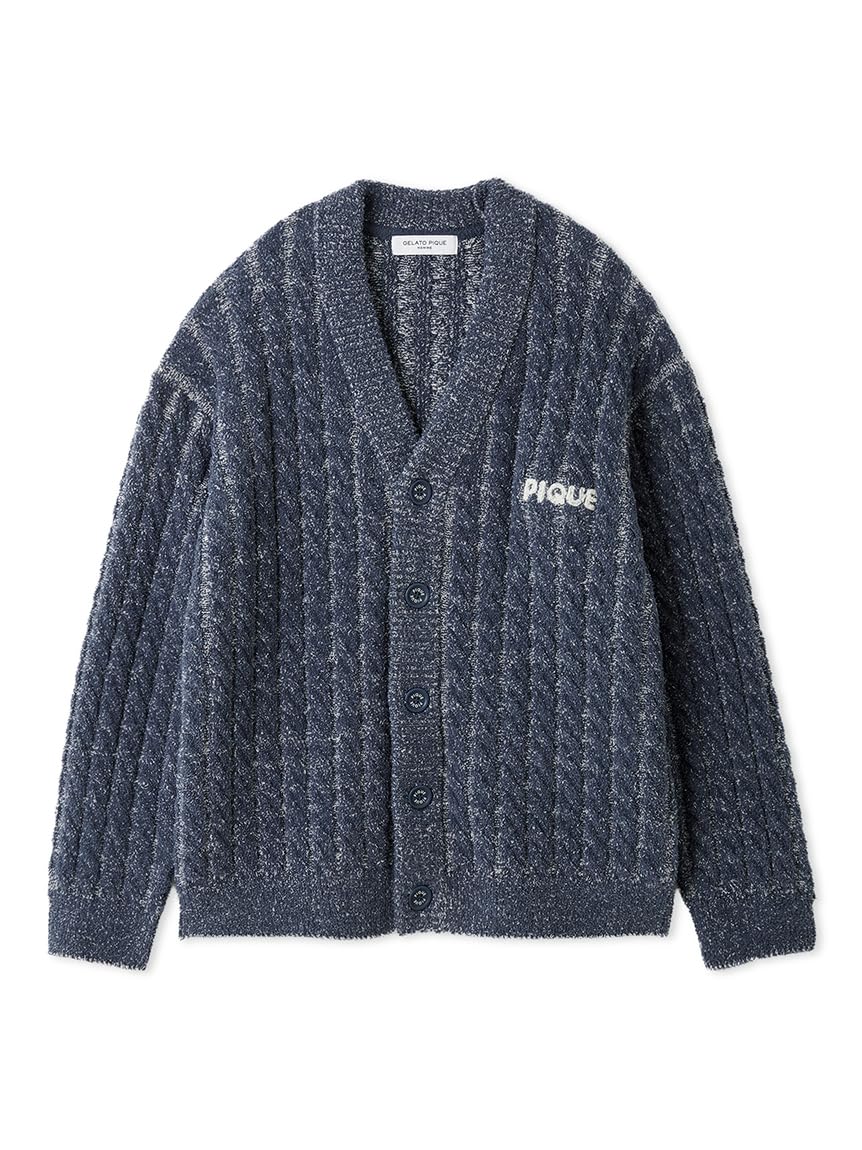 Amazon | [ジェラート ピケ] 【HOMME】メランジカーディガン