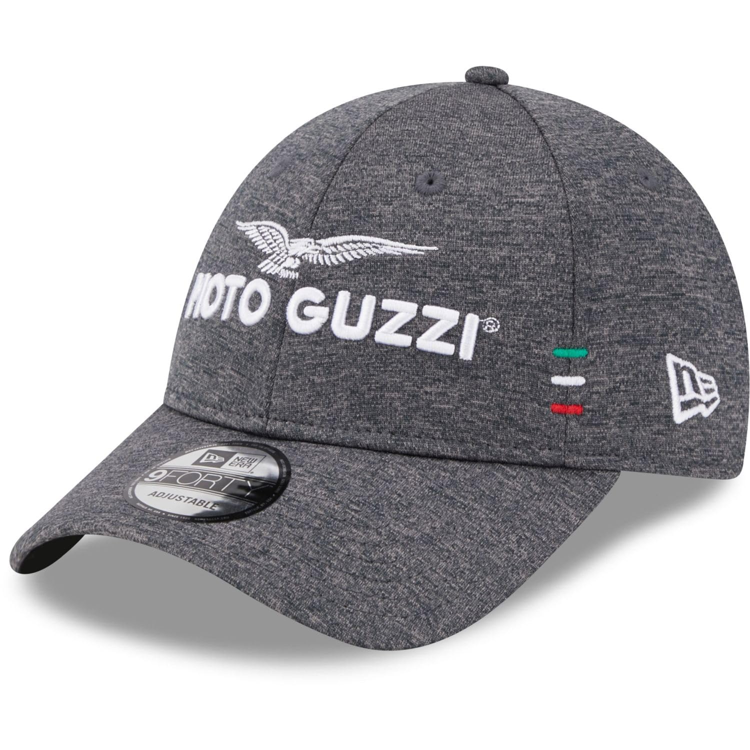 New EraMoto Guzzi Shadow Tech 9Forty Strapback Cap - Grey Colour Grey