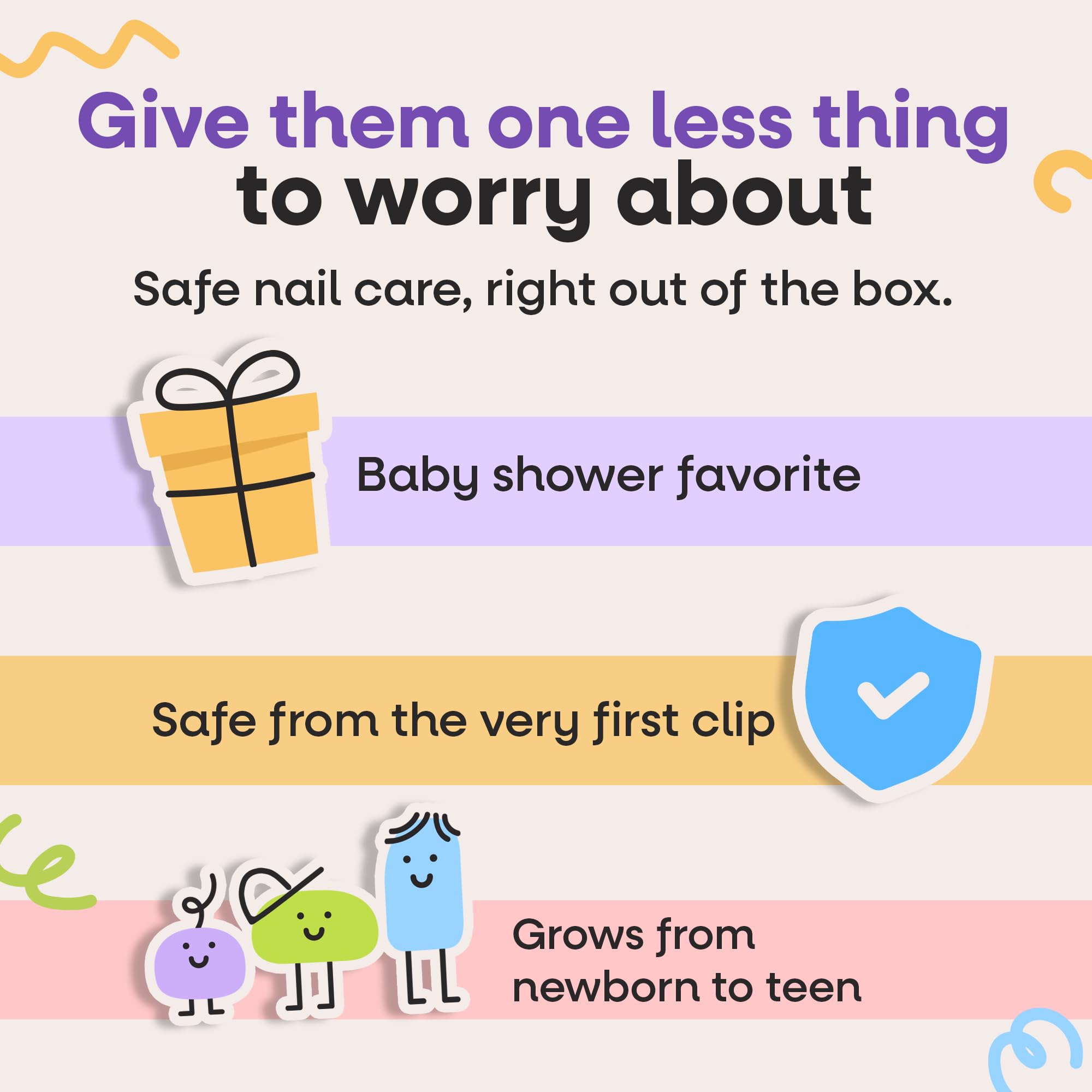 Cortaúñas automático para niños y bebés (bebé)
