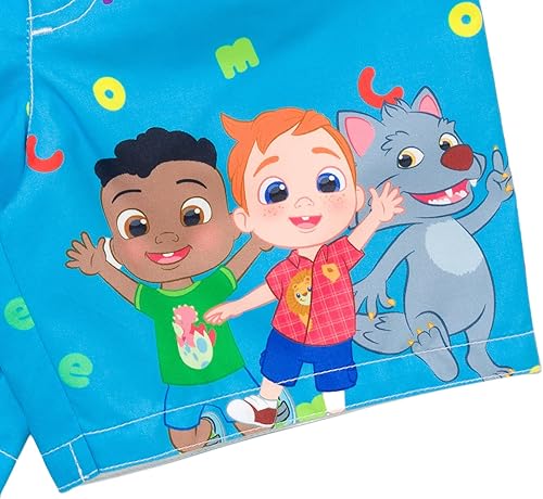 Miniatura 6 de CoComelon Nico Tomtom Cody JJ - Traje de baño para bebés y niños pequeños