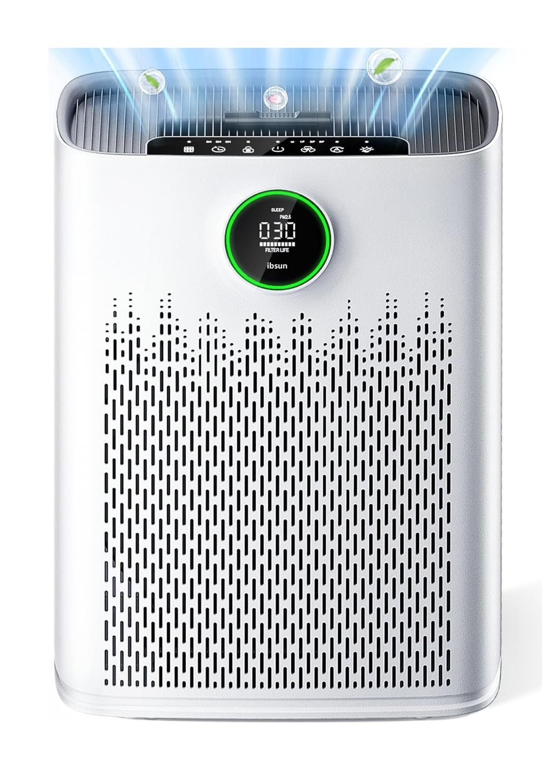 ibsun Air Purifiers for 60㎡ Large Room, with PM2.5 Air Quality Display, 22dB Sleep Mode, Aromatherapy,HEPA Filter