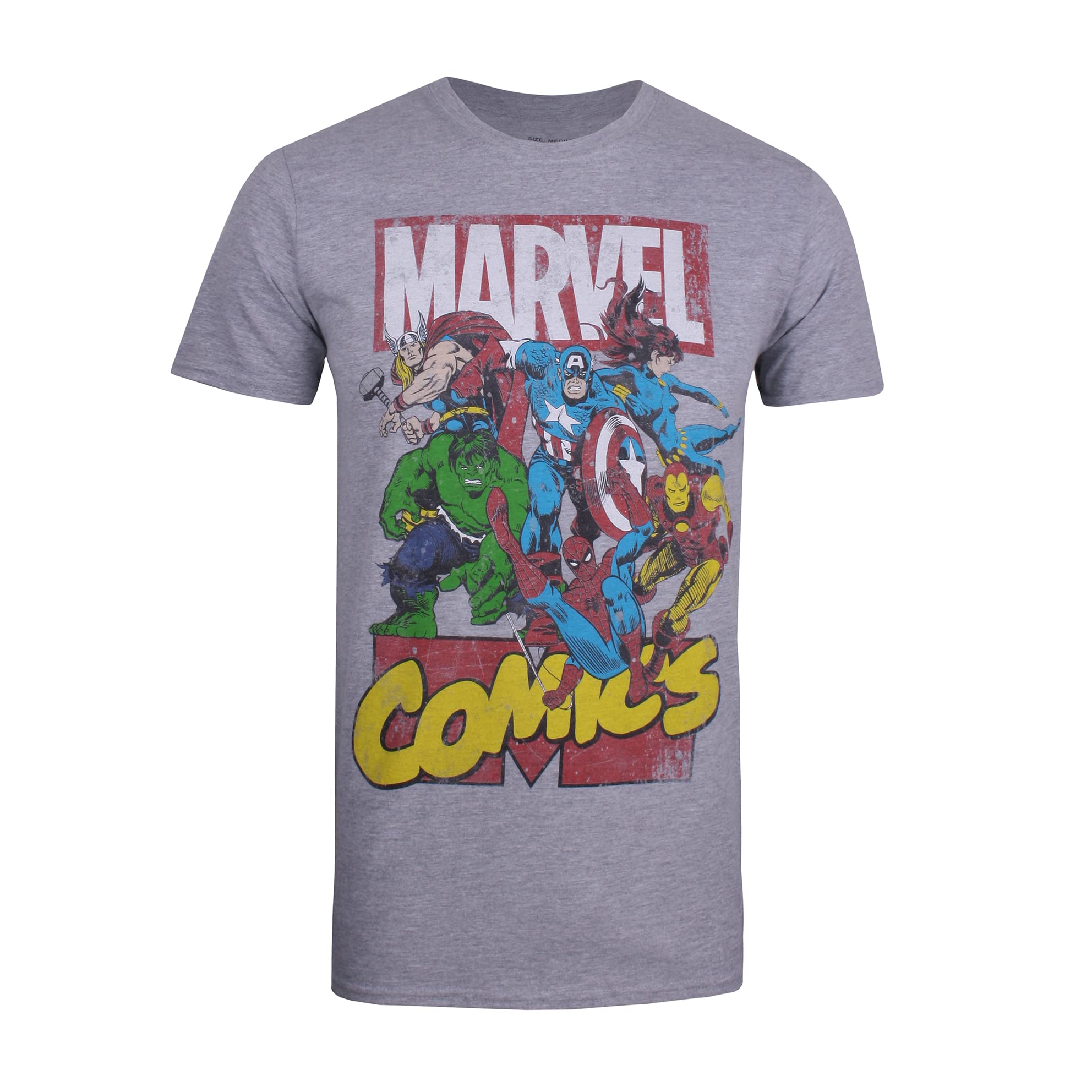 Marvel Llamar Camiseta Hombre (Pack de 1)