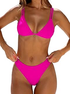 ANRABESS Bikini Sets for Women 2 Piece Bathing Suit Double Shoulder Straps Triangle Swimsuit Floral Cute Beach Swimwear 2026 Price In India