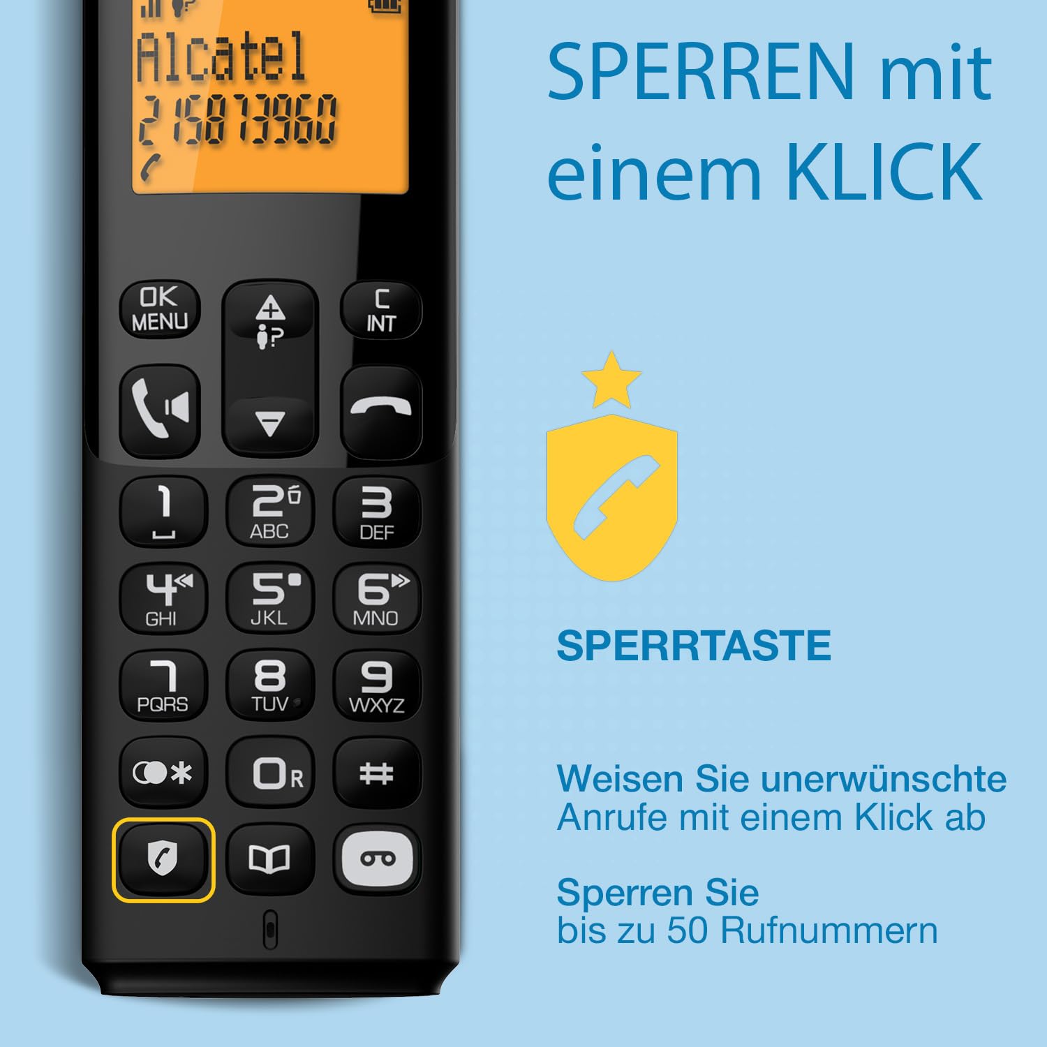 Draadloze telefoon met antwoordapparaat D6351B/34