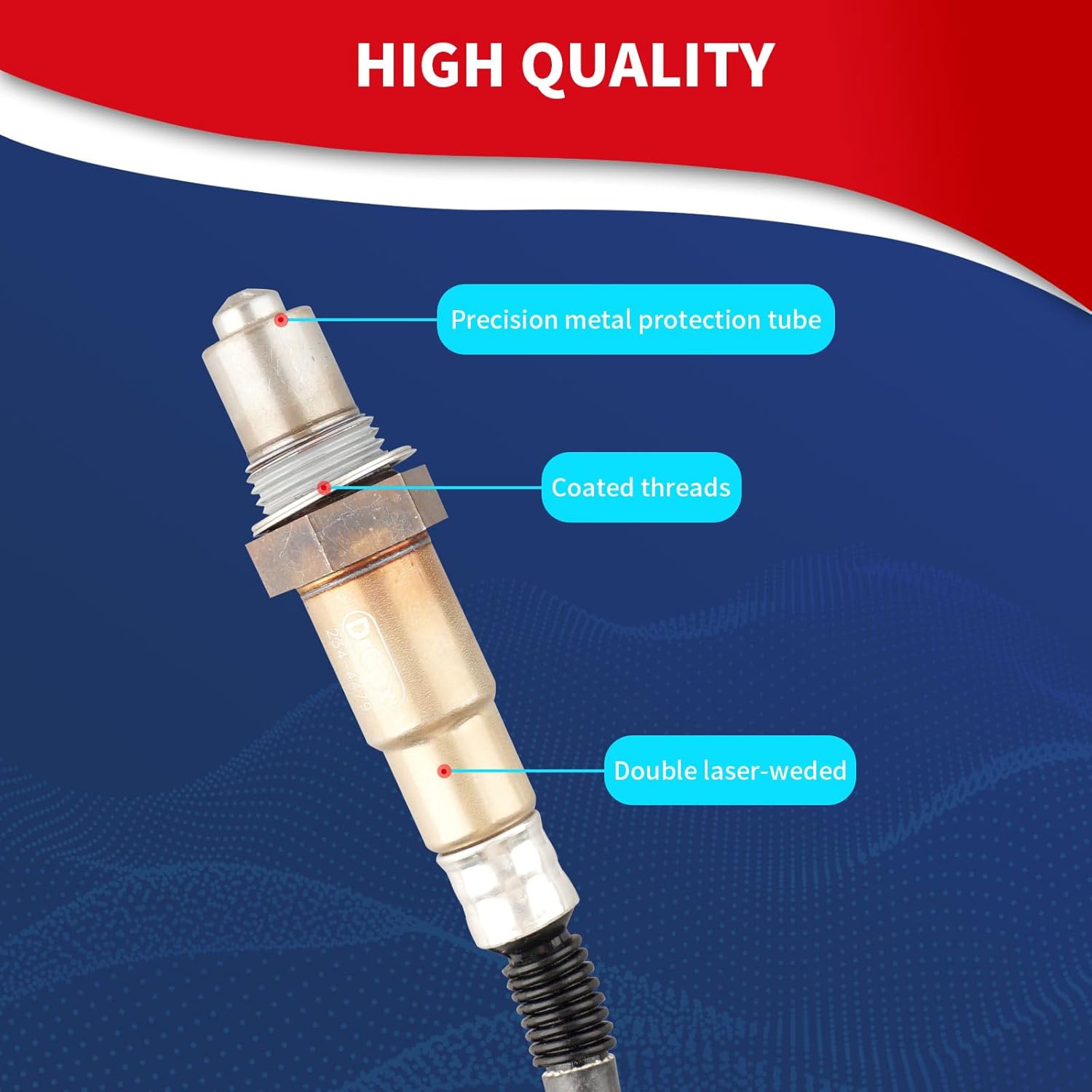 234-4479 Oxygen O2 Sensor Downstream Heated Air Fuel Ratio Compatible with BMW 135i 335i 535i 640i 740i X3 X4 X5 X6 GT xDrive ActiveHybrid 3 5 7 L6 3.0L Replace 11787589475 250-24991