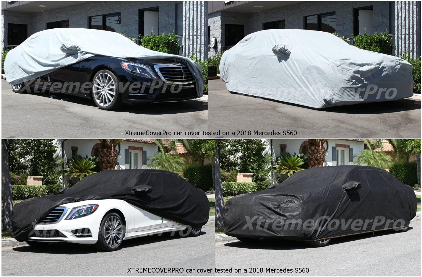 Car Cover fits 2020 2021 2022 2023 2024 2025 Mercedes-Benz S550 S600 S450 S560 S580 XTREMECOVERPRO Diamond Series Black