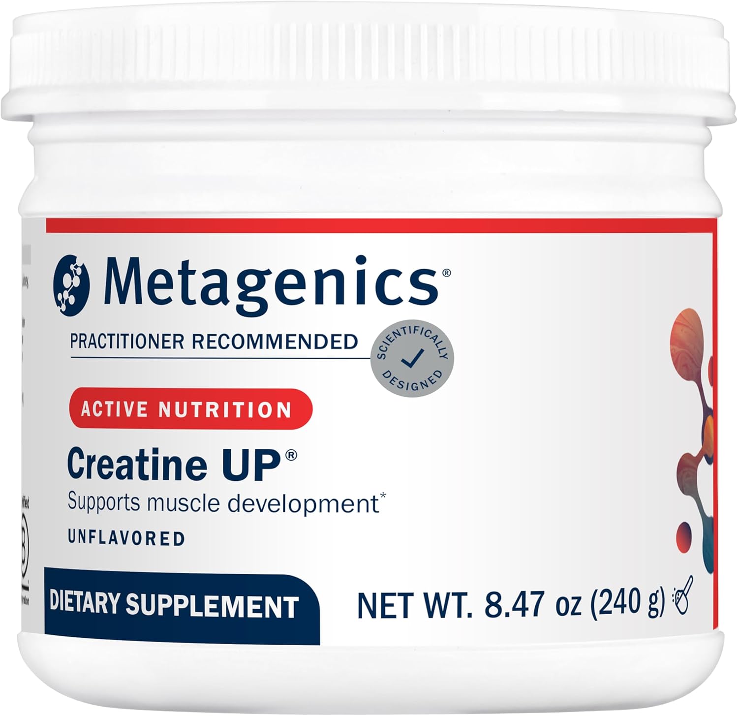 Metagenics Creatine UP – Creatine Supplement for Women & Men with Betaine & Taurine – Supports Muscle Growth, Strength & Recovery – Non-GMO, Gluten-Free 30 Servings
