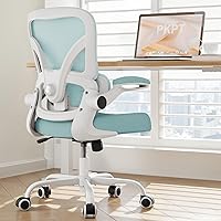 Vista 11 de Silla de oficina de malla, silla de escritorio ergonómica cómoda de 330 libras con soporte lumbar ajustable, sillas ejecutivas para computadora